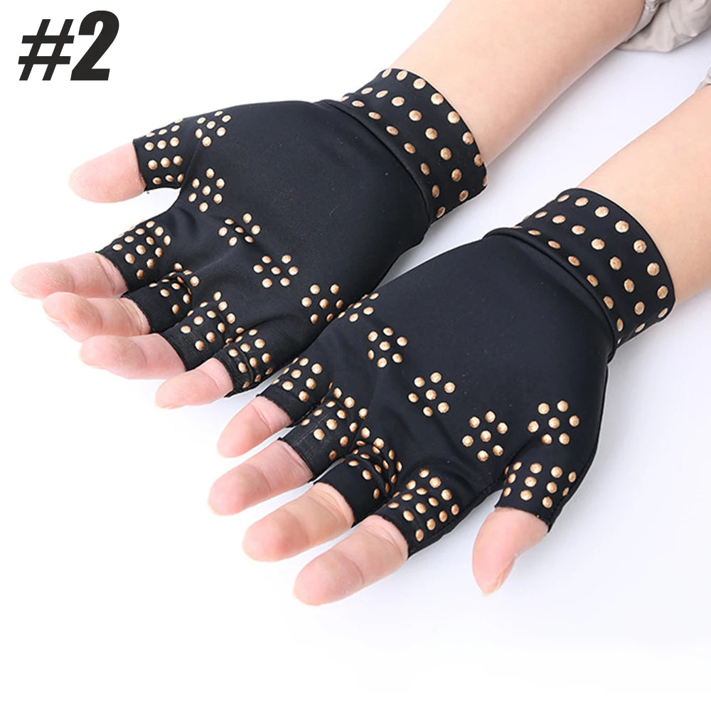 Gants Thérapeutiques Magnétiques Anti-Douleurs Articulaires