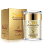Crème pour le Visage au Collagène & Bave d'Escargot - Sérum Yeux OFFERT