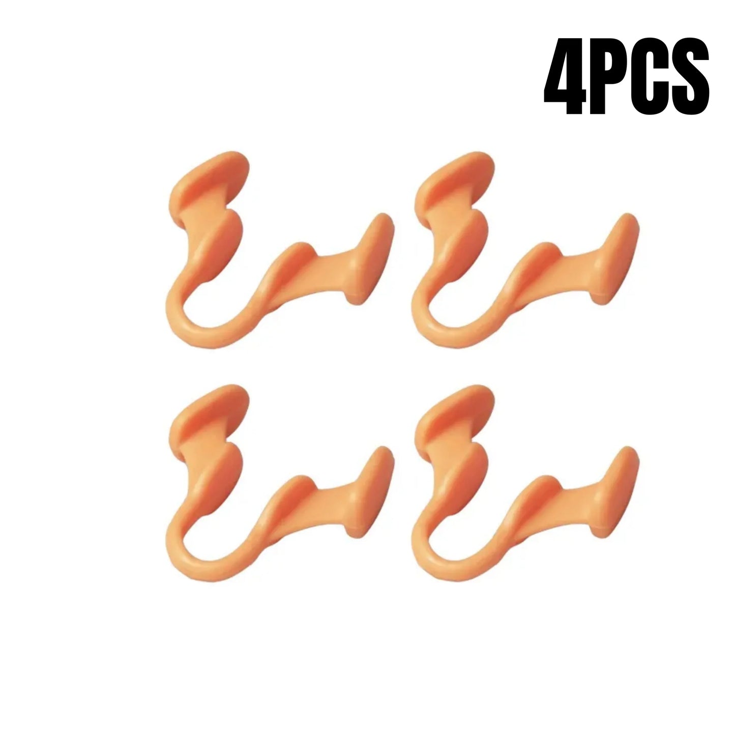 Lot de 4 Pince-Nez Anti-Ronflement - Sommeil de Qualité