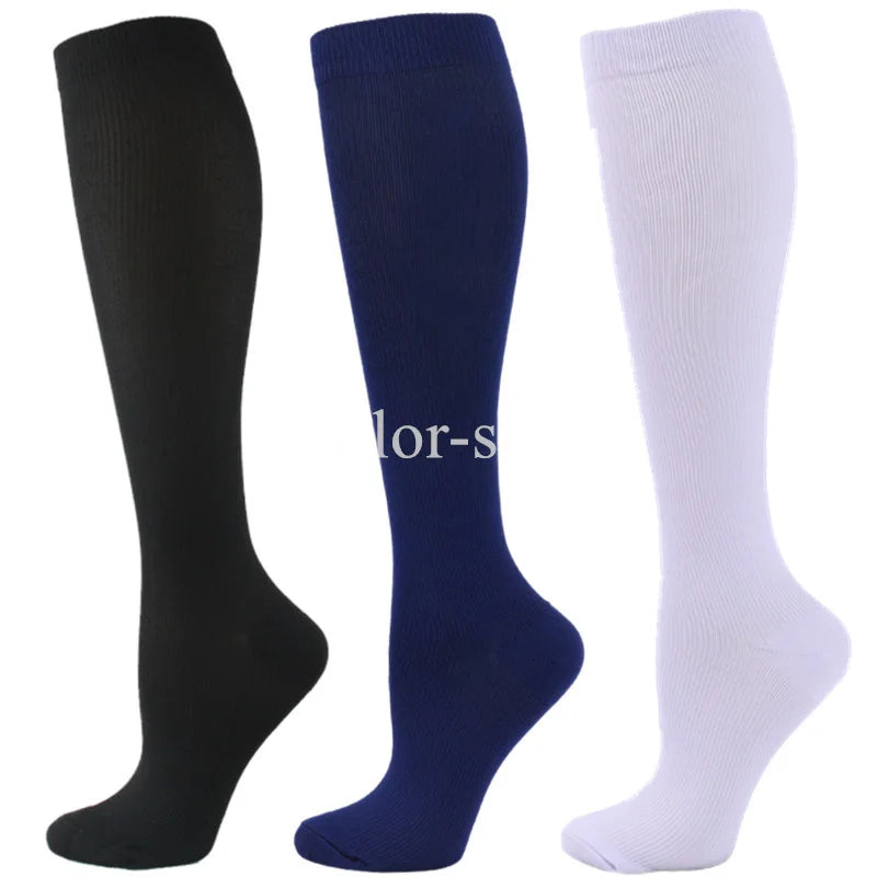 2 paires de Chaussettes de Compression – Circulation Améliorée + 1 paire OFFERTE