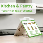 Lot de 6 Pièges Autocollants Anti-Mites Pour Vêtements
