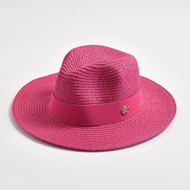 Chapeau d'été en Paille - Protection UV