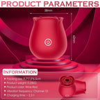 FLOWER - Stimulateur Féminin Multifonction Rechargeable – Massage Intime et Bien-Être Personnel