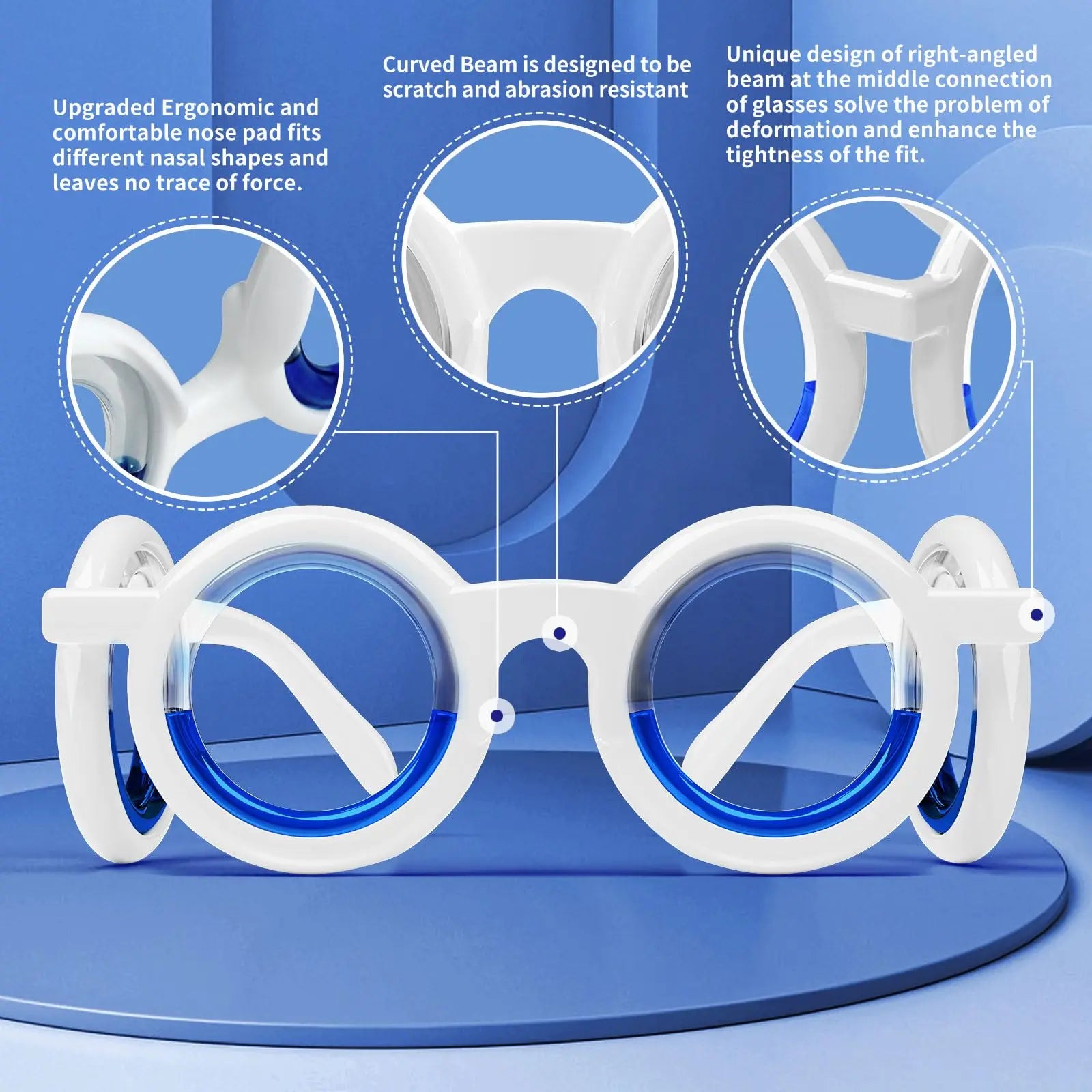 Lunettes Anti-Mal des Transports Sans Lentilles – Design à Liquide pour Adultes et Enfants