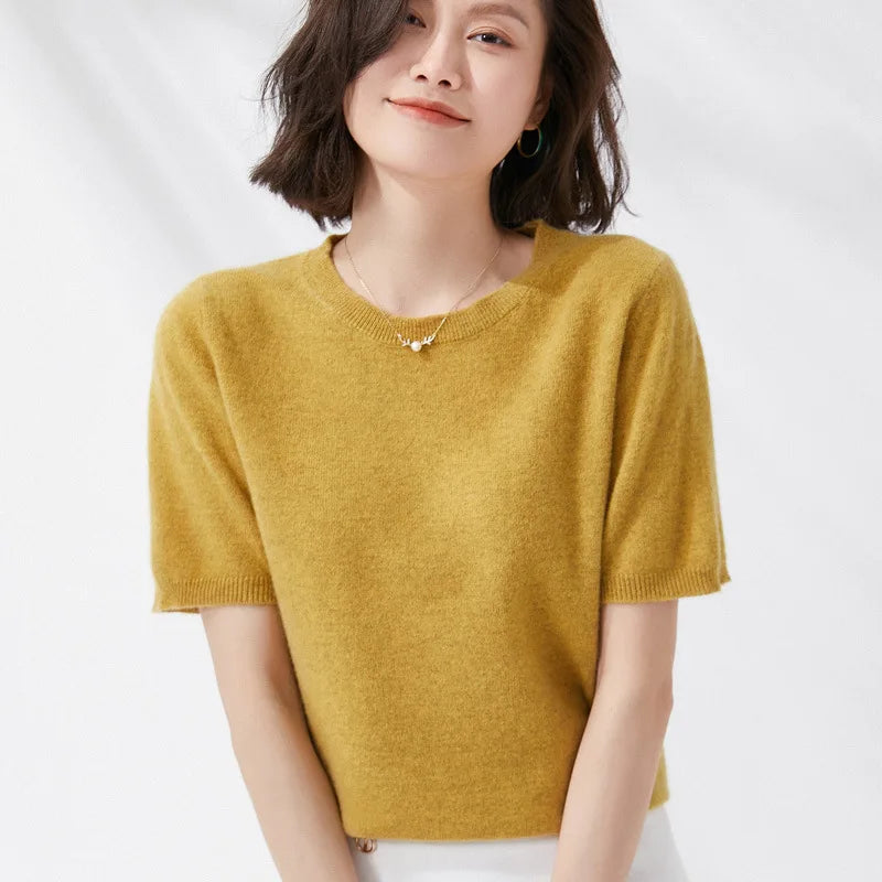 Top Classique Tricoté Femme – Plusieurs Couleurs