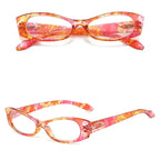 Lunettes de lecture pour presbyte à Motif floral - Étui OFFERT