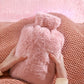 Bouillotte à Eau en Peluche Douce 1L/2L