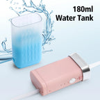Irrigateur Buccal Portable Sans Fil & Rechargeable – 3 Modes, 1500 Pulsations/min + Réservoir 180ML)