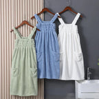 Cozy Bath - Robe Serviette de Bain à Poches & Bretelles