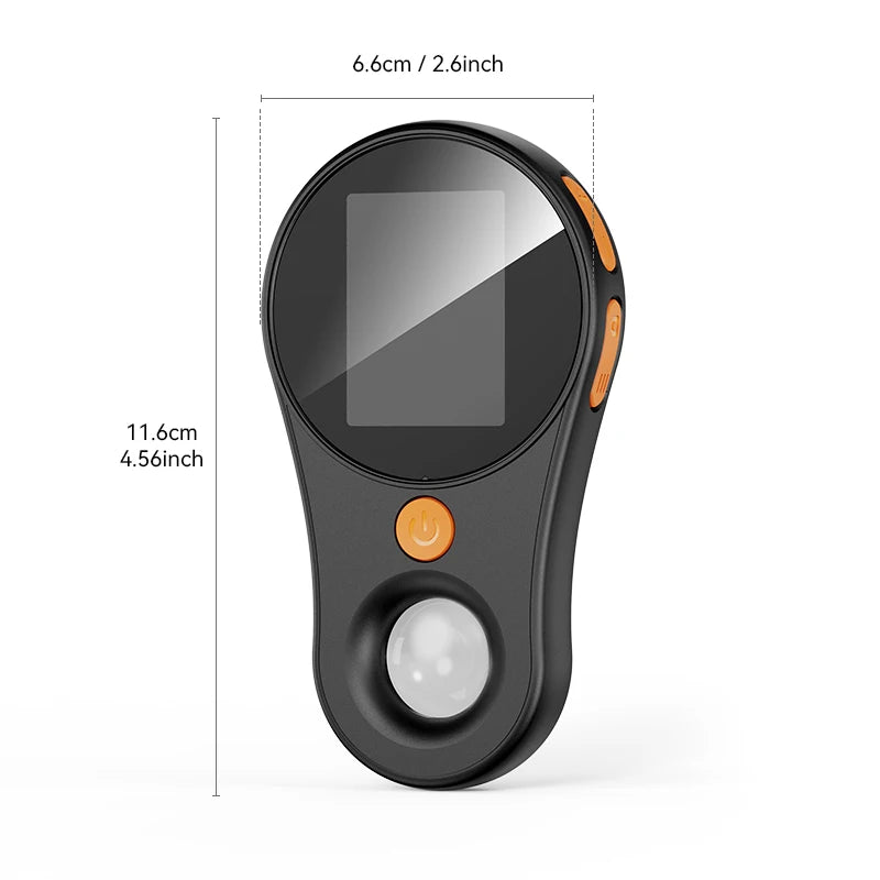 Microscope Loupe Numérique Portable 500X avec 8 LEDs Écran IPS 2 pouces