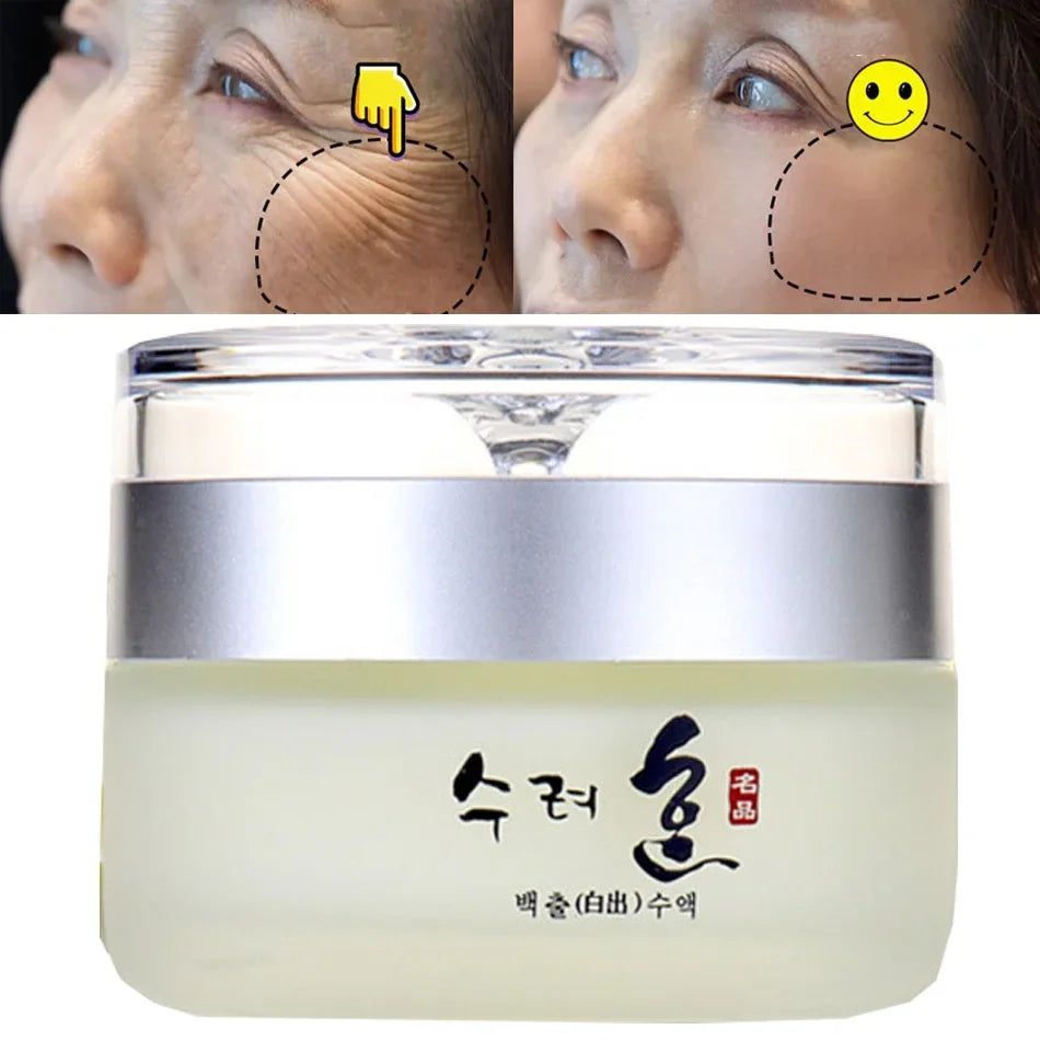 Crème Coréenne 10 Actifs Anti-âge pour le Visage au Collagène