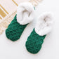 Chaussettes Chaussons Antidérapantes & Doublure Chaude
