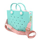 Tote Bag Perforé Résistant pour Plage & Ville