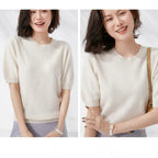 Top Classique Tricoté Femme – Plusieurs Couleurs