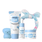 Kit Routine Soins 5PCS Hydratant Lait & Beurre de Karité