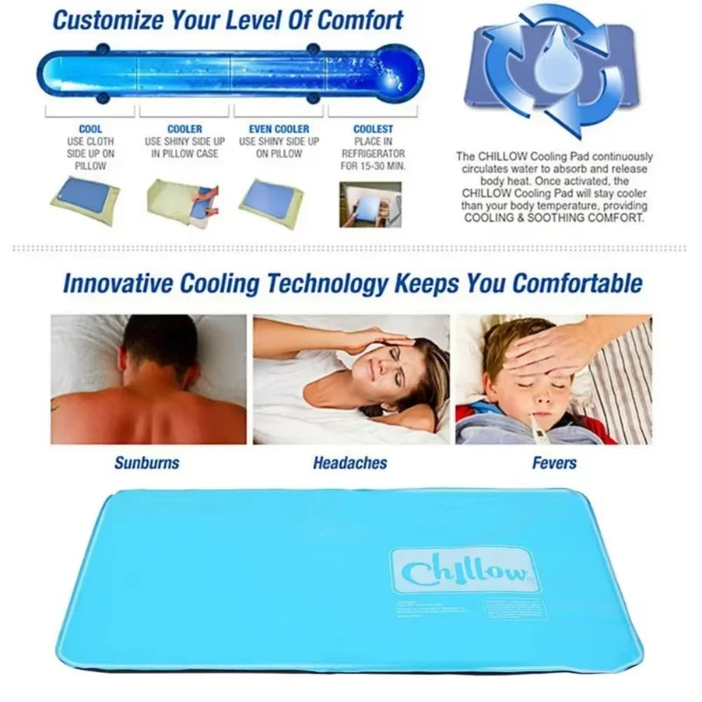 Coussin Rafraîchissant en Gel – Solution Confort contre la Chaleur Estivale