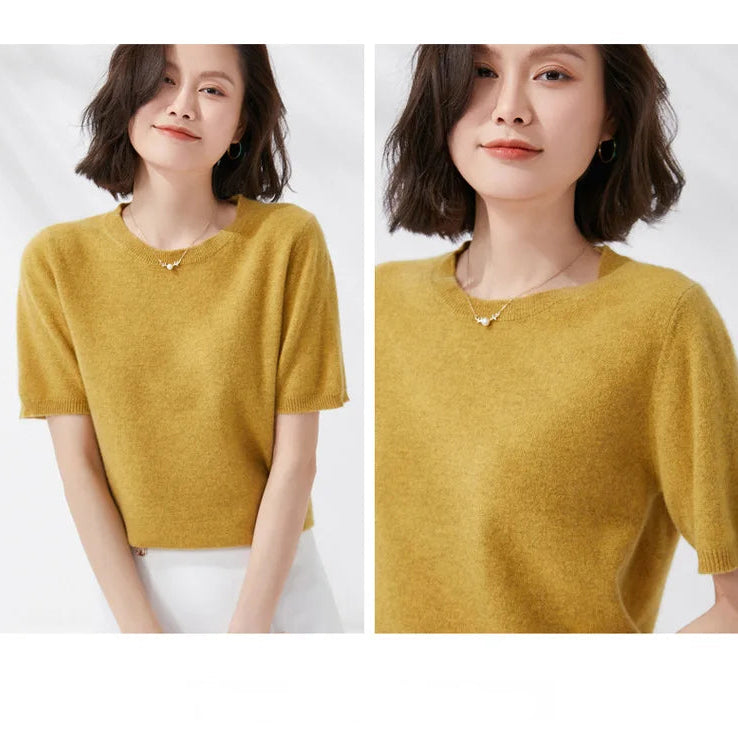 Top Classique Tricoté Femme – Plusieurs Couleurs