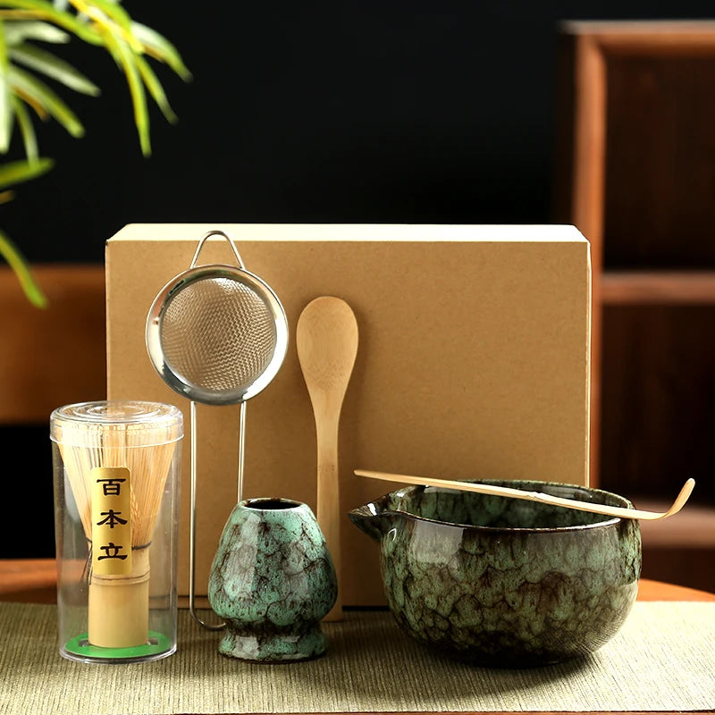 Kit Complet pour Matcha Japonais - 6PCS