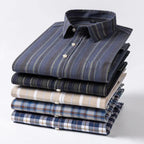 Intims - Chemise Décontractée à Carreaux/Rayures en Coton pour Hommes - 31452FR