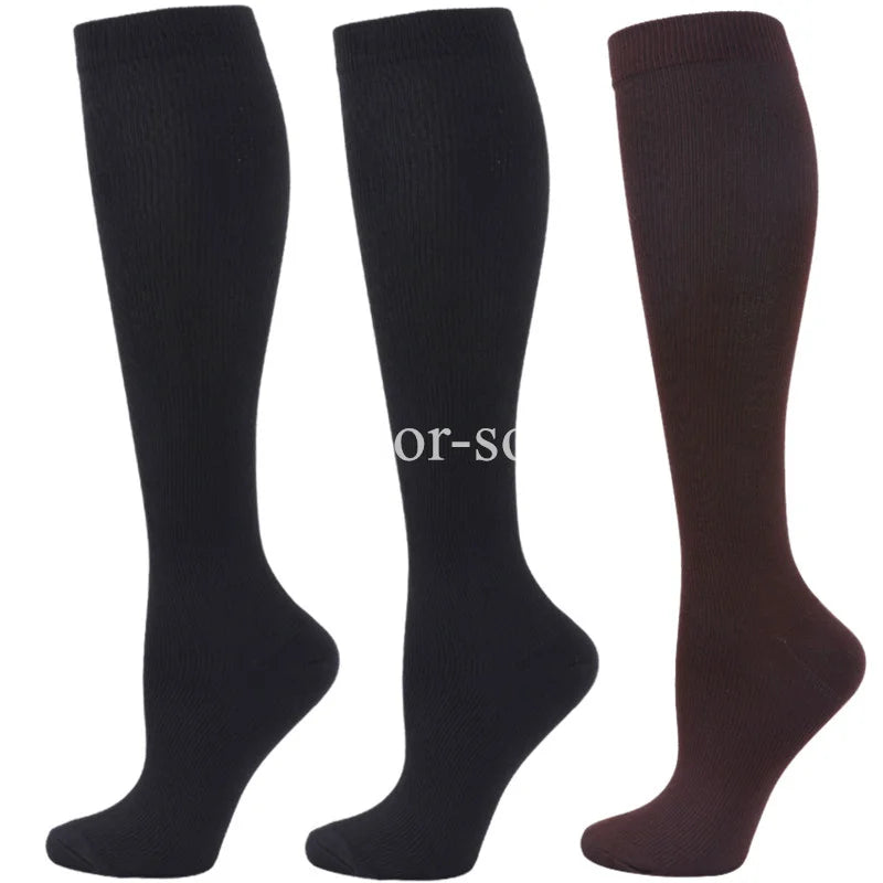 2 paires de Chaussettes de Compression – Circulation Améliorée + 1 paire OFFERTE