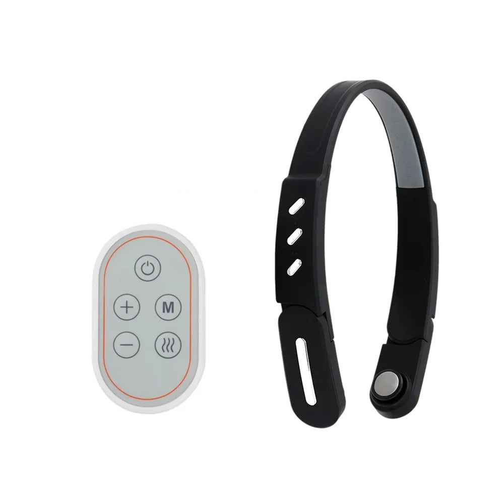 Masseur de Tête Électrique Anti-Migraine Chauffant