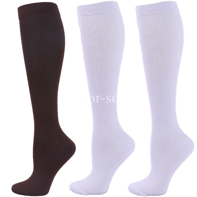 2 paires de Chaussettes de Compression – Circulation Améliorée + 1 paire OFFERTE