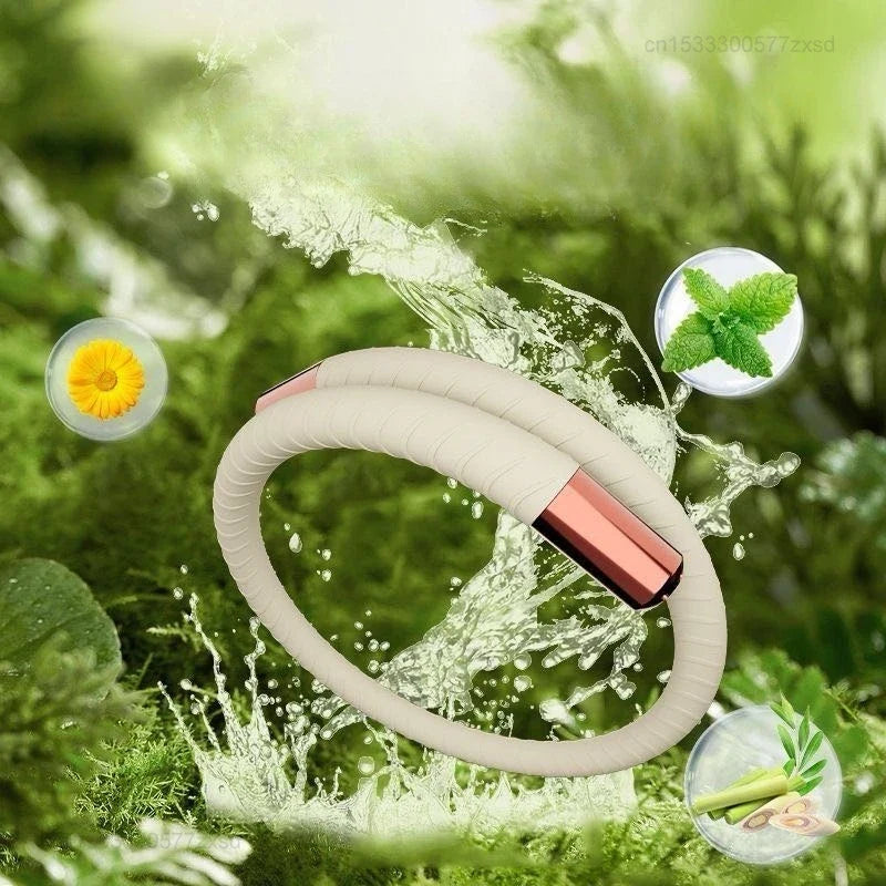 Bracelet Anti-Moustiques pour Adultes et Enfants – Huiles Essentielles Naturelles + 2 Recharges OFFERTES