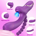 Euphoria - Stimulateur Féminin 3-en-1 avec Succion, Vibration et Stimulation Ciblée