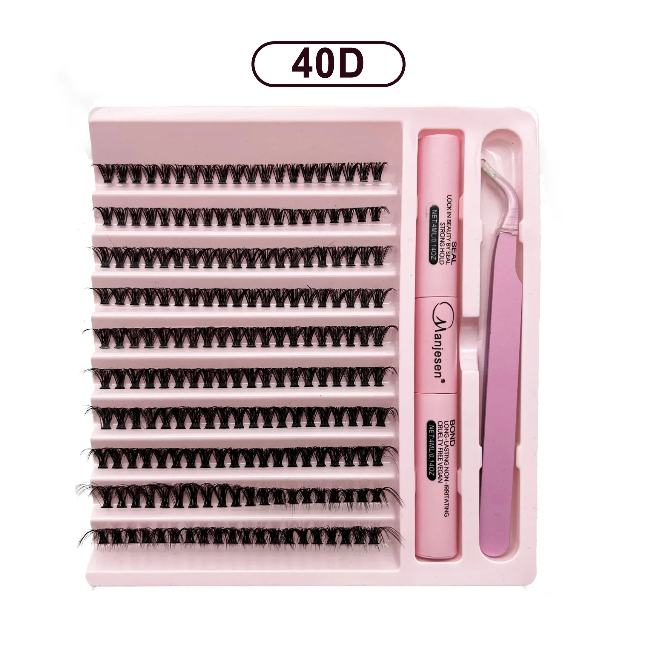 Kit Extension de Cil naturels individuels à domicile - Tenue 7j