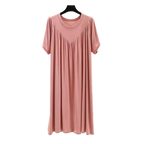 Robe de Nuit Grande Taille en Modal Doux