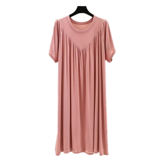 Robe de Nuit Grande Taille en Modal Doux