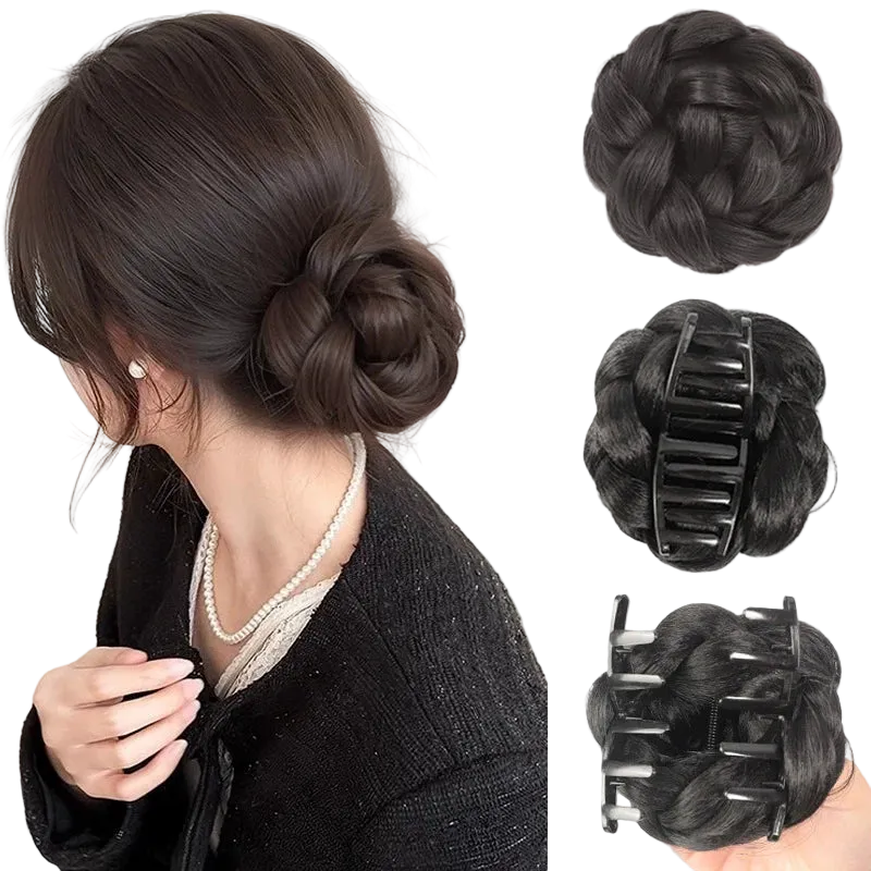 Pince Magique à Faux Chignon Tressé