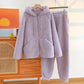 BEARY - Ensemble d'intérieur Chaud & Doux en Flanelle