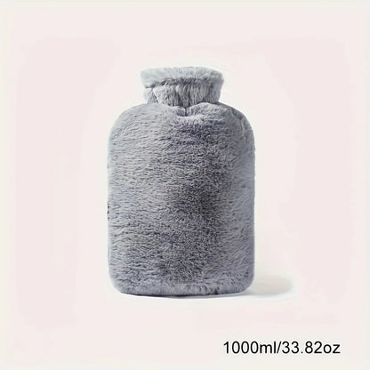 Bouillotte à Eau en Peluche Douce 1L/2L