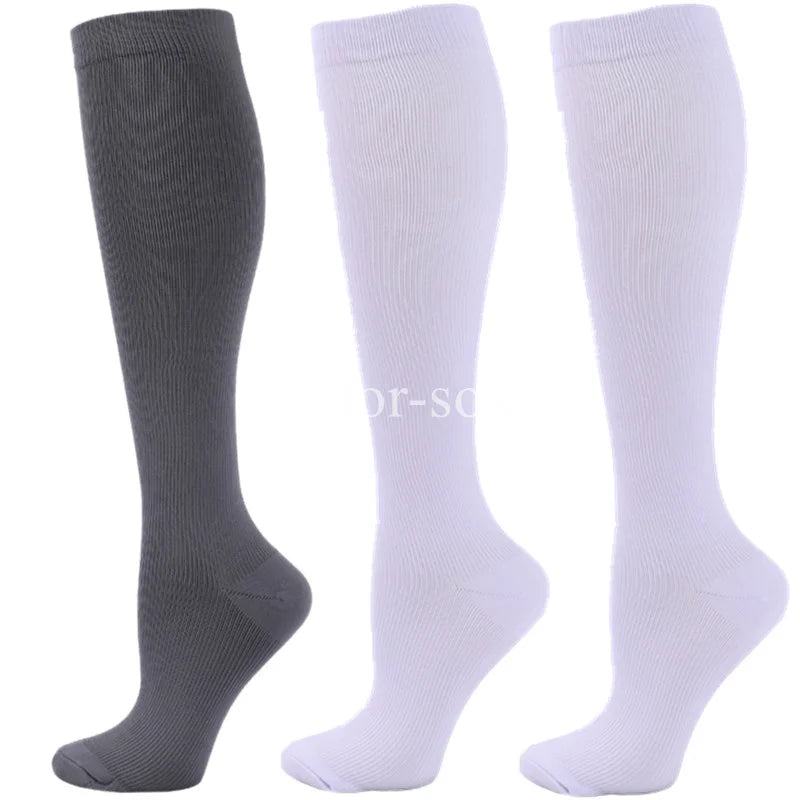 2 paires de Chaussettes de Compression – Circulation Améliorée + 1 paire OFFERTE