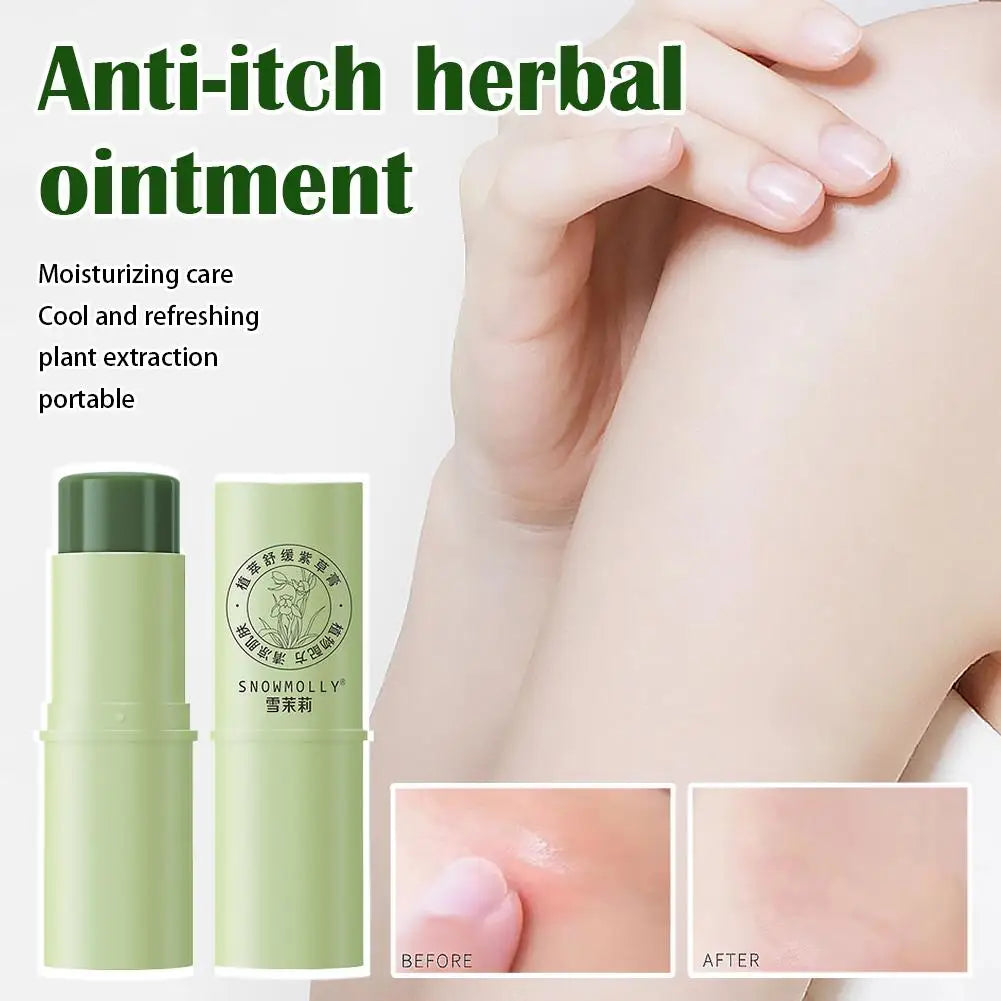 Baume Stick Apaisant & Calmant Anti-Moustiques à l’Extrait de Plantes – 2 ACHETÉS = 1 OFFERT