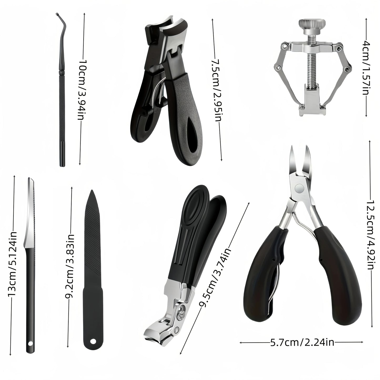 Ensemble Complet de Coupe-Ongle PRO - 7PCS