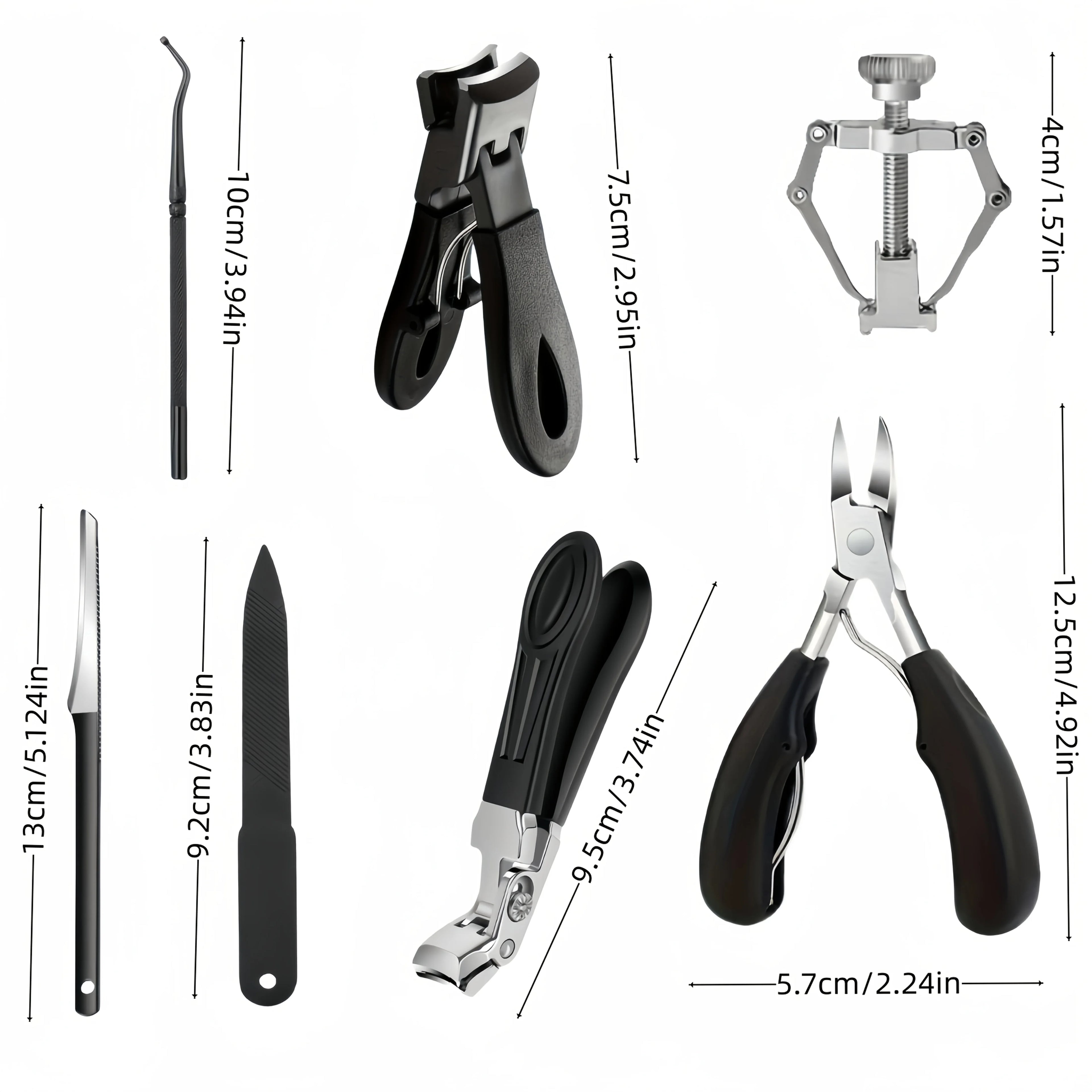Ensemble Complet de Coupe-Ongle PRO - 7PCS
