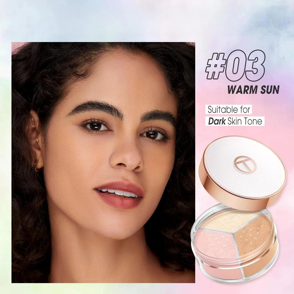 Poudre de Maquillage Correctrice Anti-rougeur