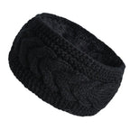 Bandeau KeepWarm Torsadé Doublure Fausse Fourrure Chaude