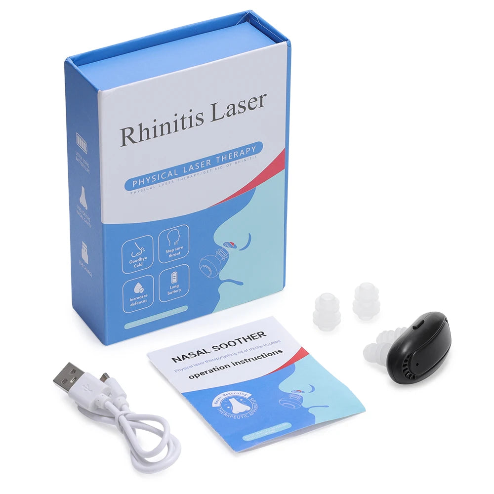 Appareil de Thérapie Infrarouge Nasale - Rhume, Rhinite...