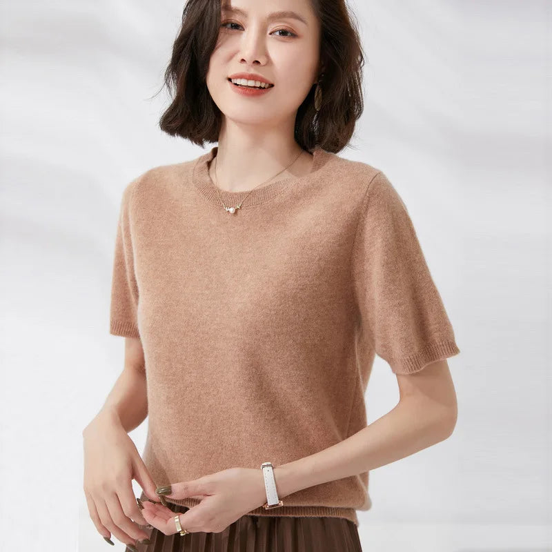 Top Classique Tricoté Femme – Plusieurs Couleurs