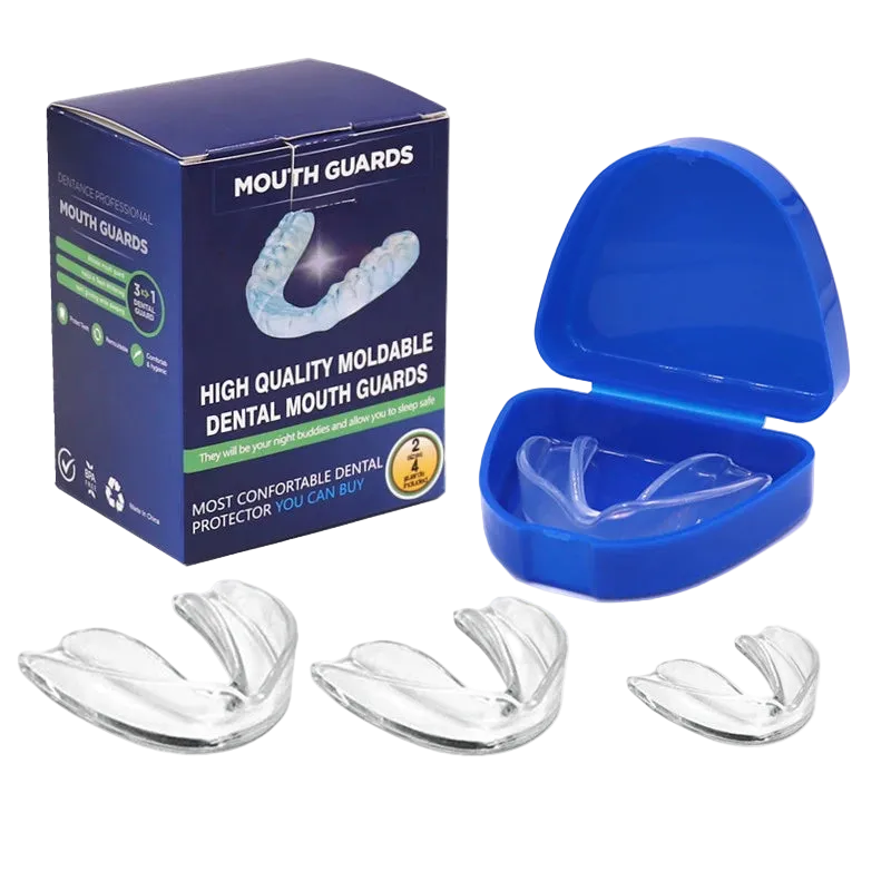 Lot de 4 Gouttières à Modeler Anti-Ronflement