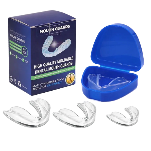 Lot de 4 Gouttières à Modeler Anti-Ronflement