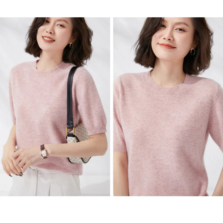 Top Classique Tricoté Femme – Plusieurs Couleurs