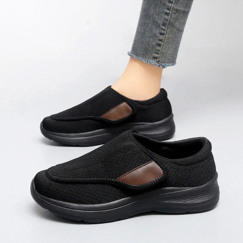 Baskets Orthopédiques Réglables Confort Total Pieds Larges