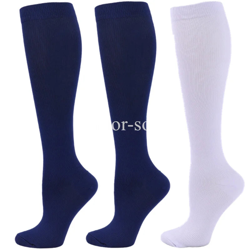 2 paires de Chaussettes de Compression – Circulation Améliorée + 1 paire OFFERTE