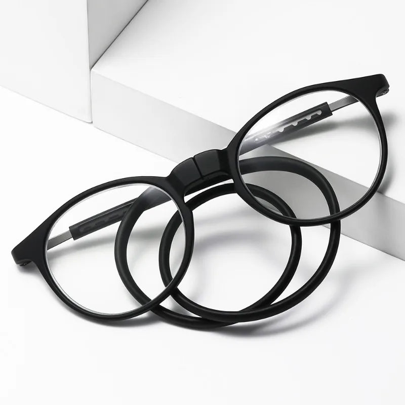 Lunettes de Lecture Fermeture Avant Magnétiques - Cordon Silicone Réglable