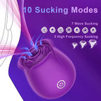 FLOWER - Stimulateur Féminin Multifonction Rechargeable – Massage Intime et Bien-Être Personnel