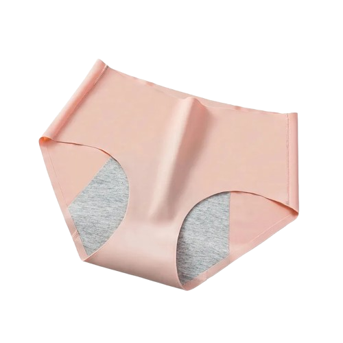 Lot de 3 Culottes anti-fuites en soie glacée